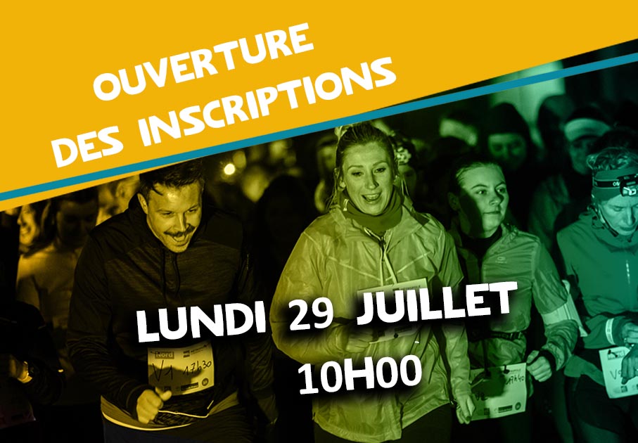 OUVERTURE DES INSCRIPTIONS !