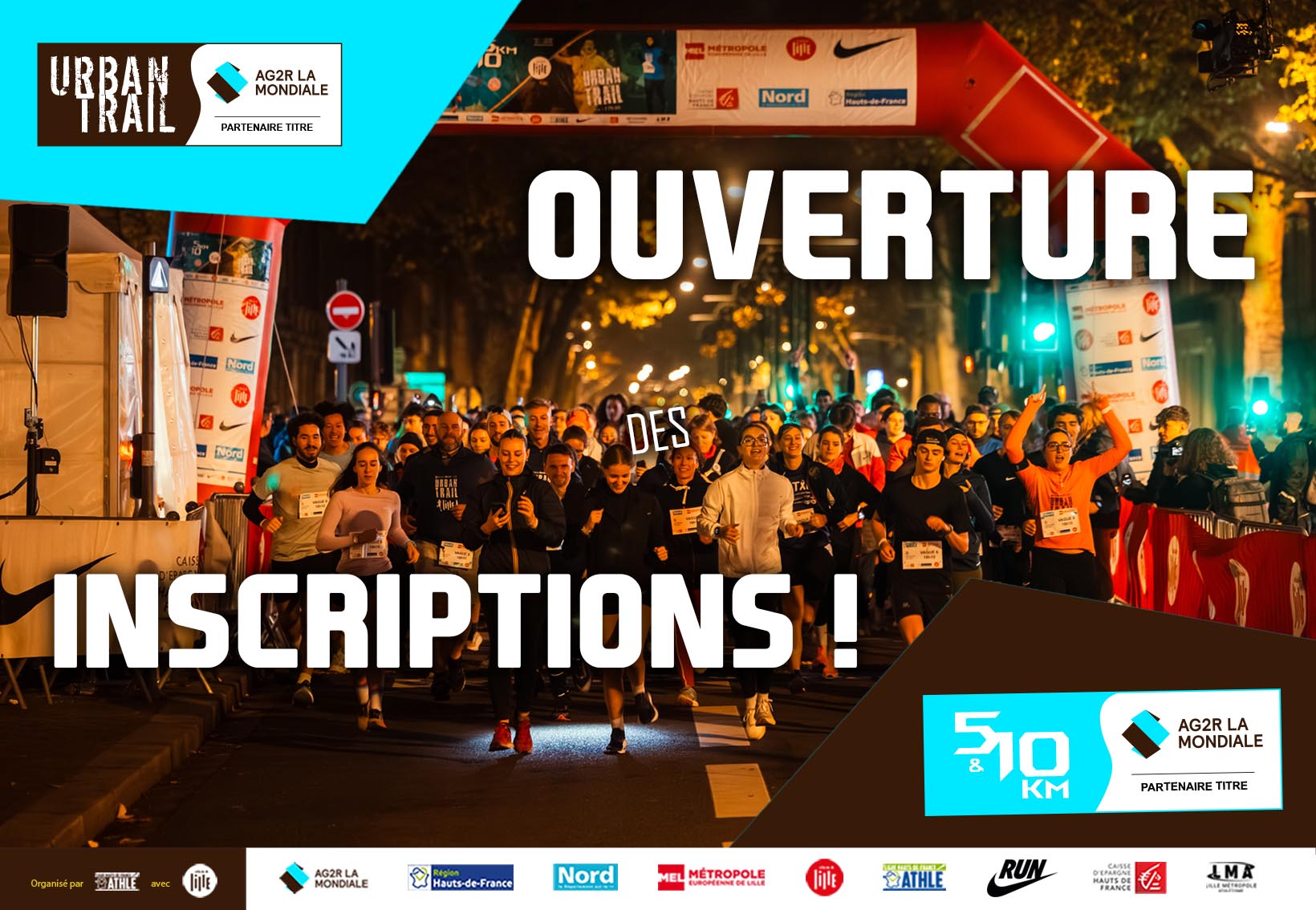 OUVERTURE DES INSCRIPTIONS !