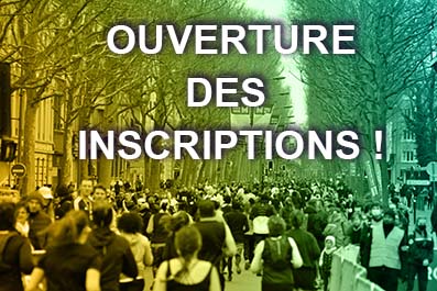 C'EST PARTI POUR LES INSCRIPTIONS !
